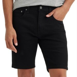 Levi’s Men's Black Denim Men's Flex 412 Slim Fit 5 Pocket 9" Jean Shorts NWT 30